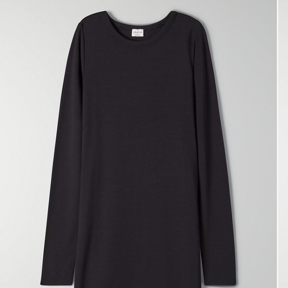 Aritzia Wilfred Free Black Dress Large NEW - Picture 3 of 3